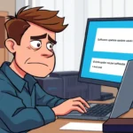 why is uhoebeans software update failing